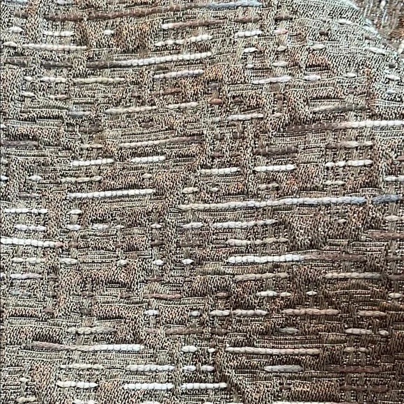 Michael Kors Shimmer Glam Metallic Brown Pencil Mini Skirt - size 8 - Picture 10 of 11